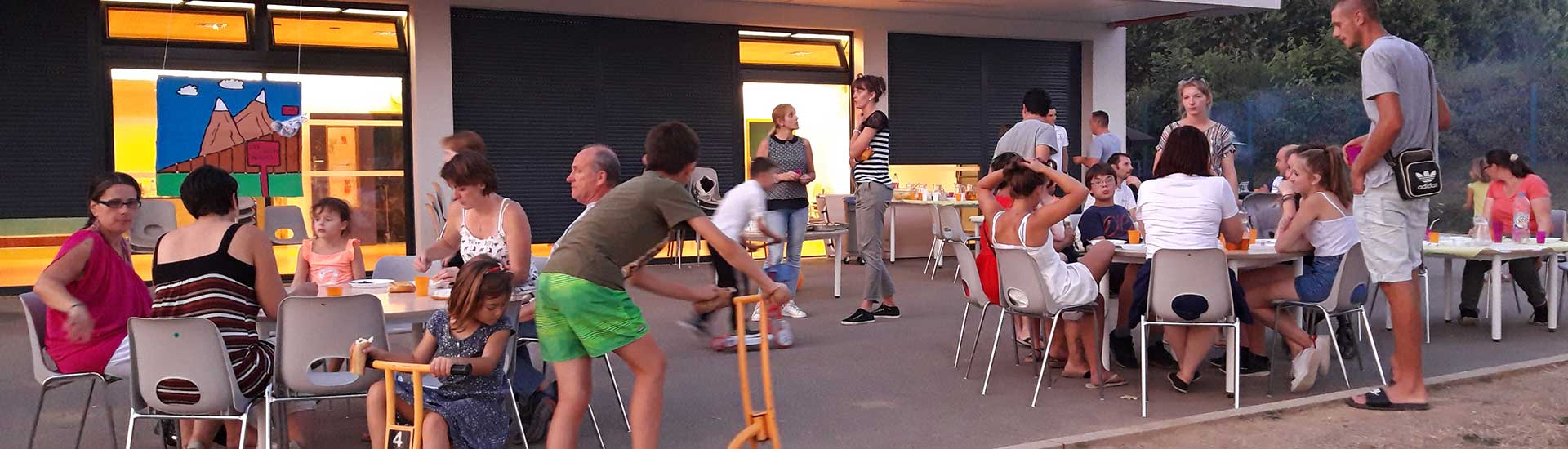 Familles à la Maison des enfants
