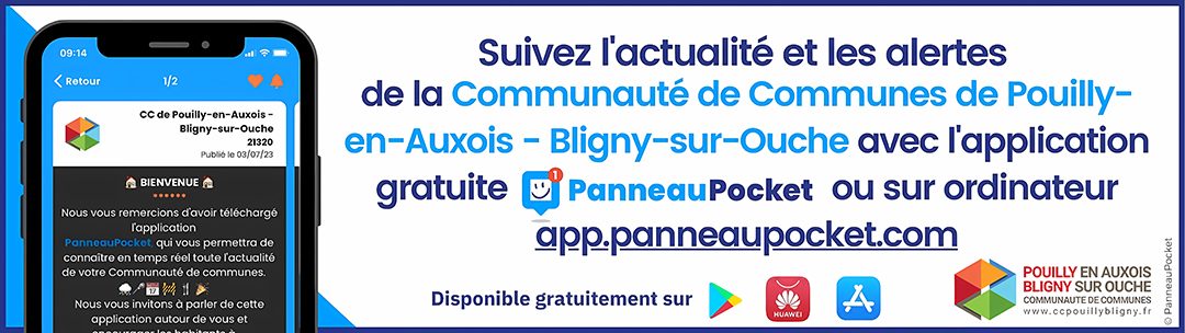 Panneau Pocket web banner