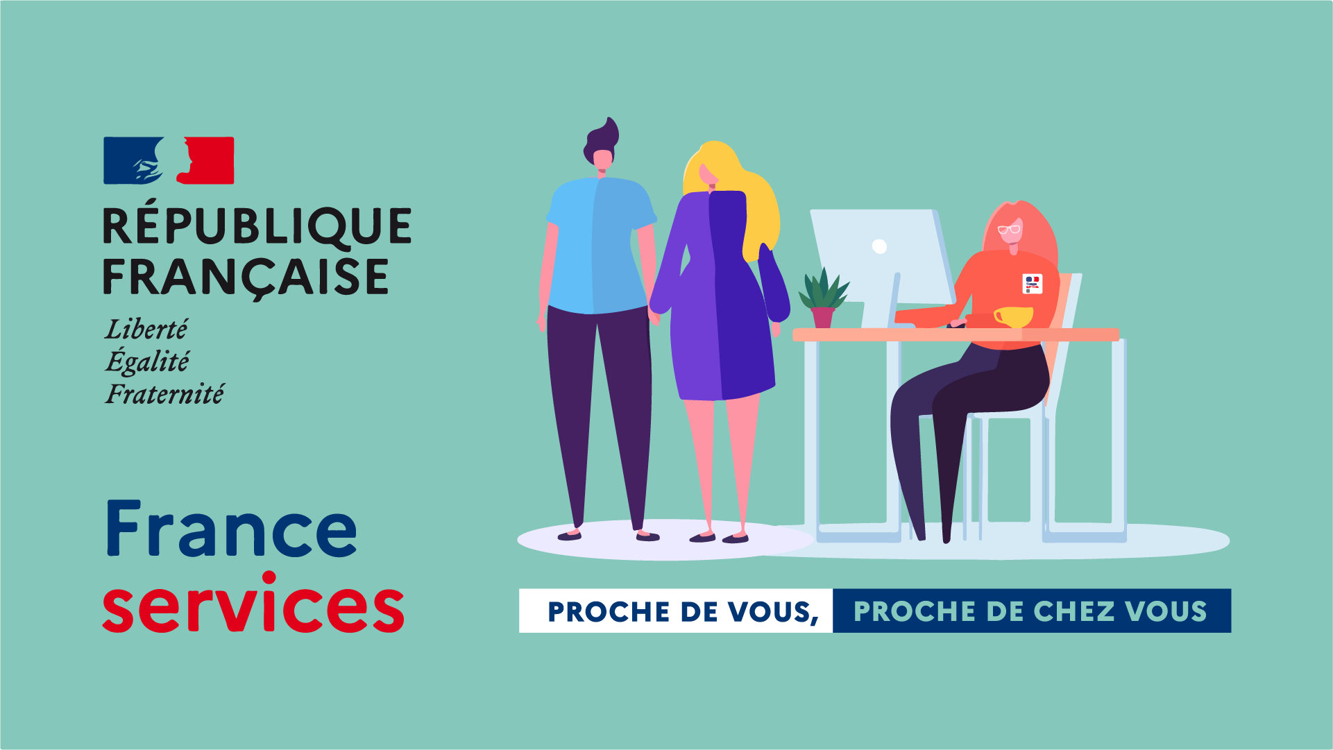 Illustration France services proche de vous