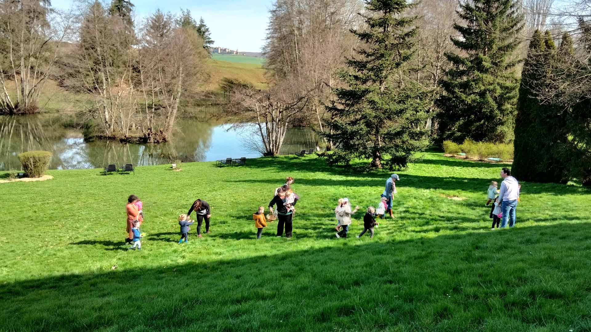 Chasse aux oeufs de Pâques 2024 à Sainte Sabine