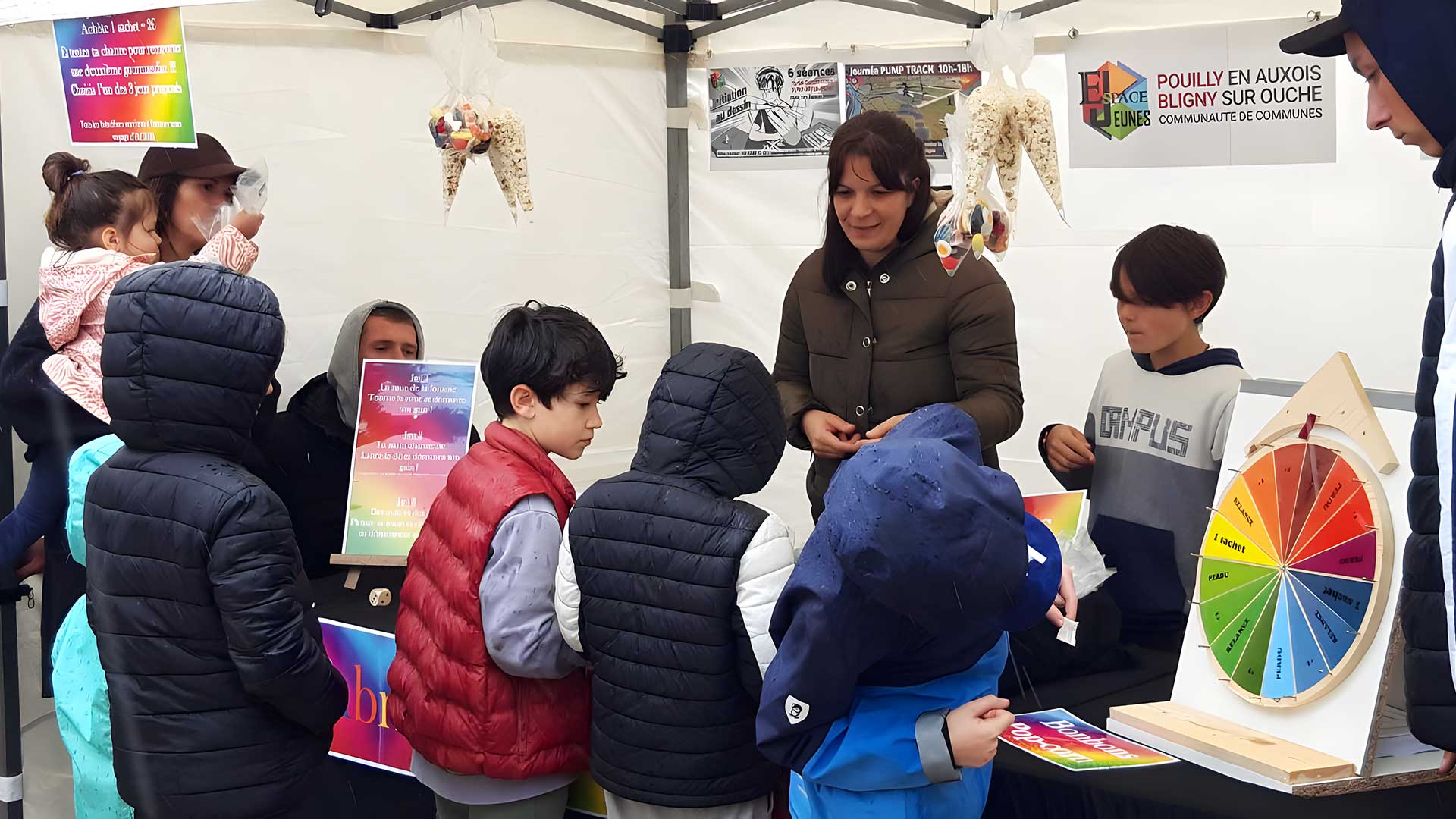 Fête du jeu 2024 au marché de Pouilly-en-Auxois