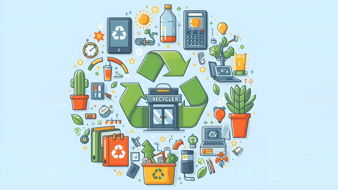 Bannière web recyclage