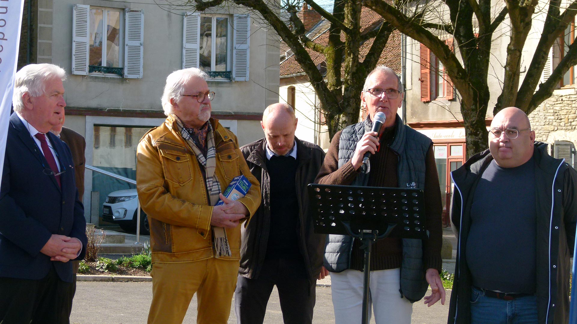 Inauguration de l'Espace trail de l'Ouche à l'Auxois à Bligny sur Ouche