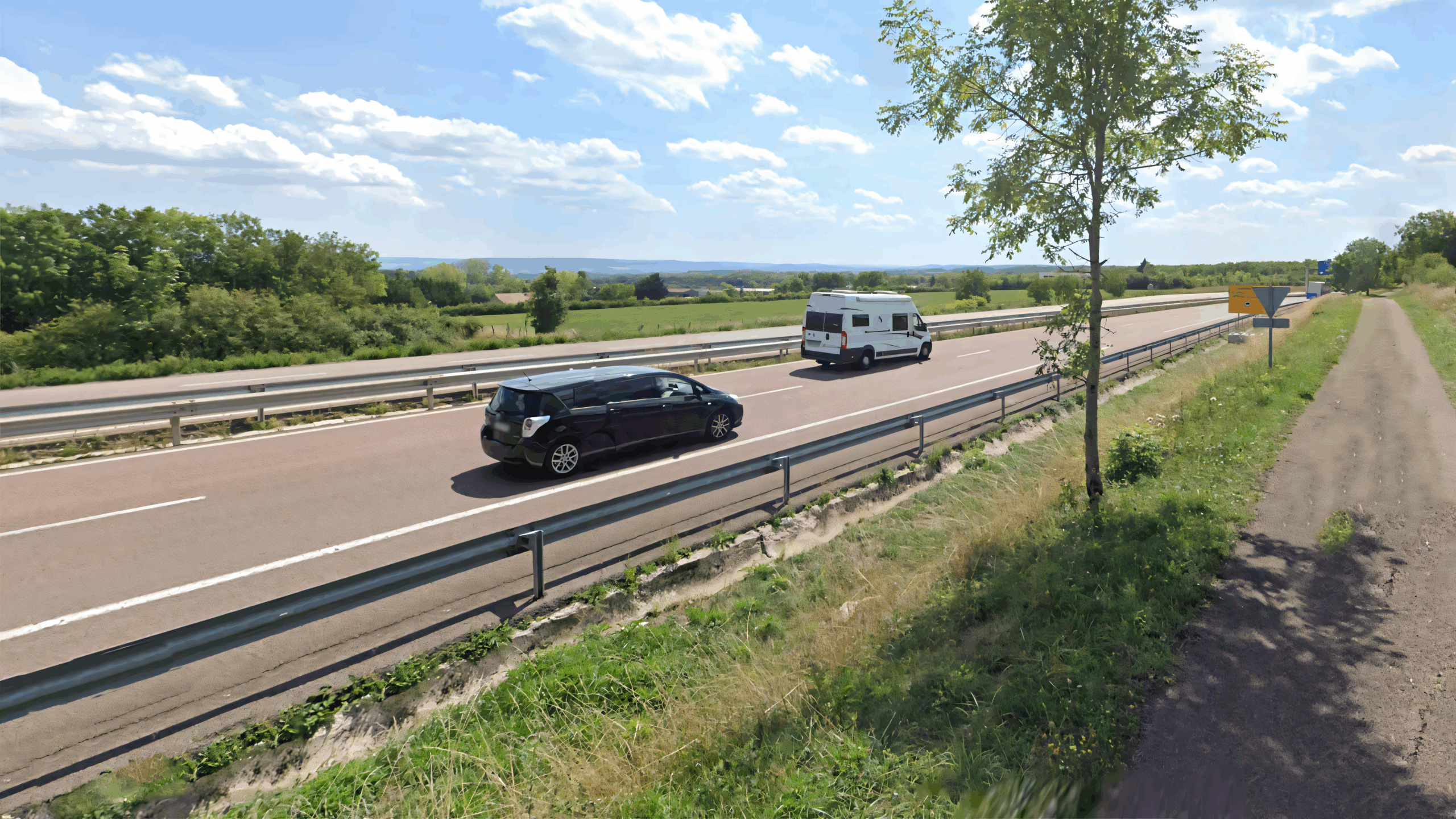 Photo d'illustration de voitures roulant sur l'A38 à proximité de Pouilly-en-Auxois