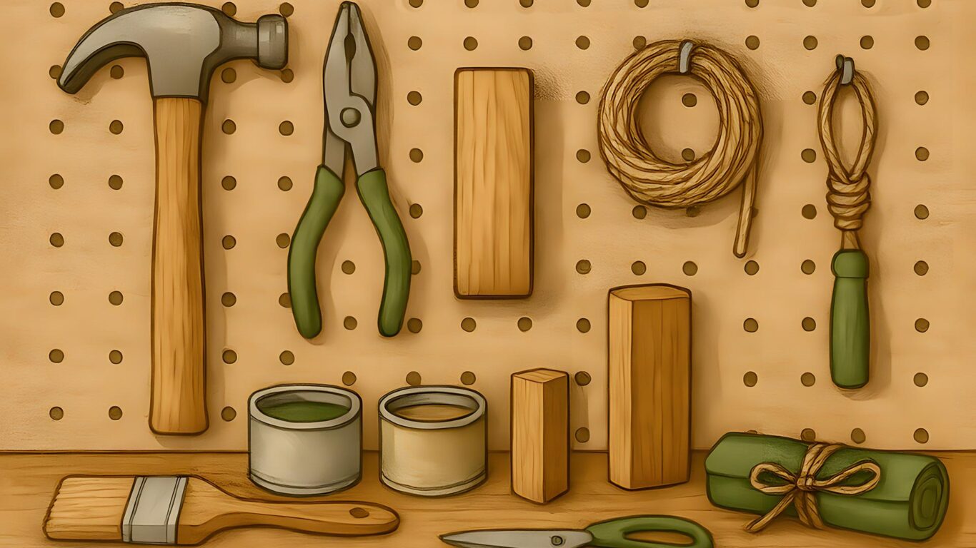 Illustration pour l'atelier ma maison zéro déchet