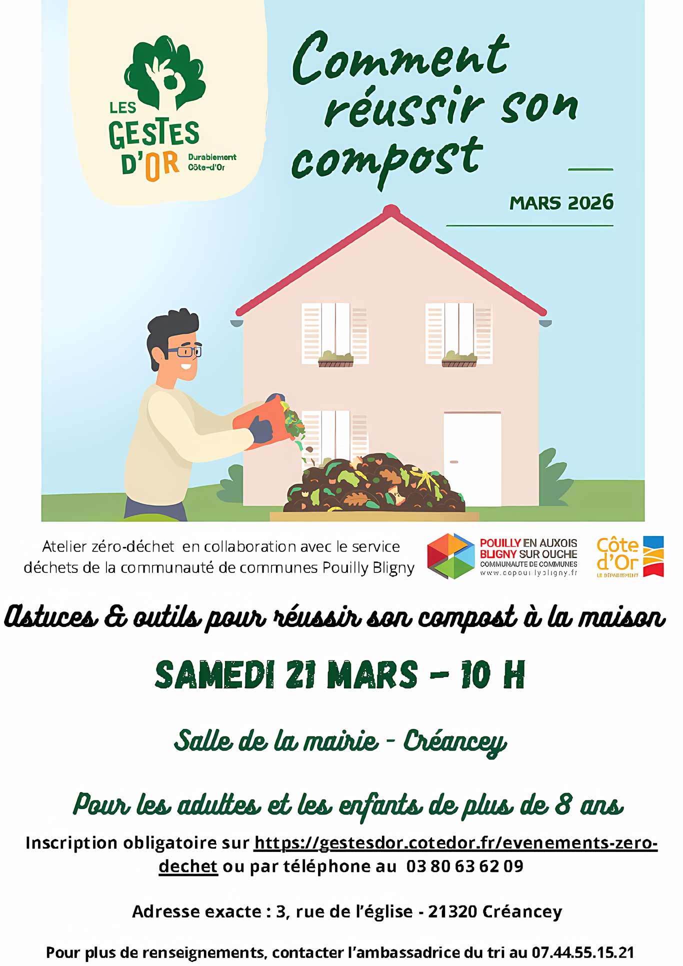 Atelier zéro déchets sur le compostage