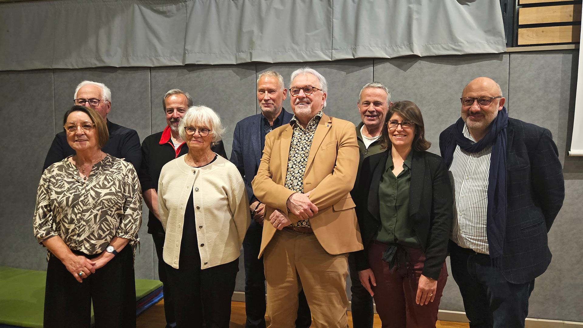 Le membres du Bureau élus le 13 avril 2026