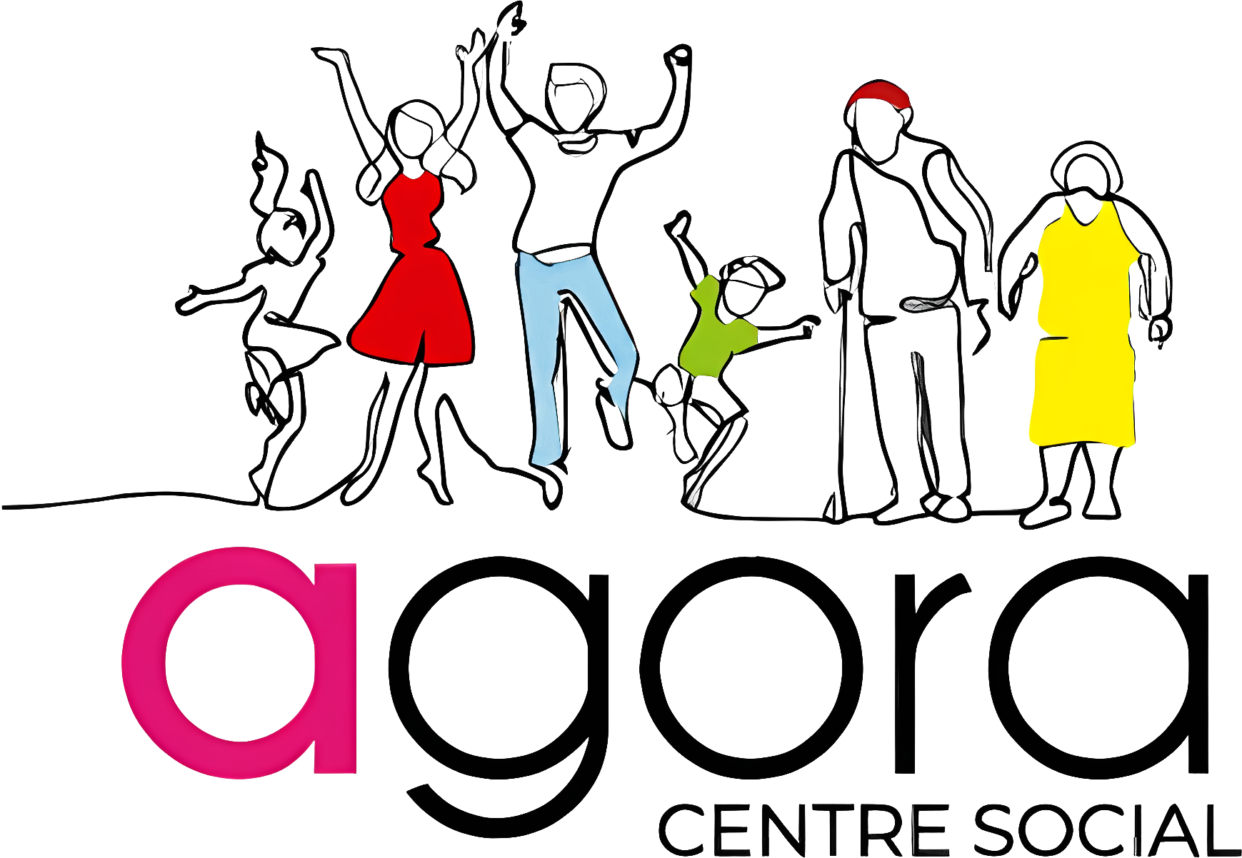 Logo centre social l'agora de Pouilyl-en-Auxois