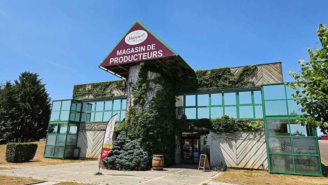Maison de pays de Pouilly-en-Auxois, magasin de producteurs