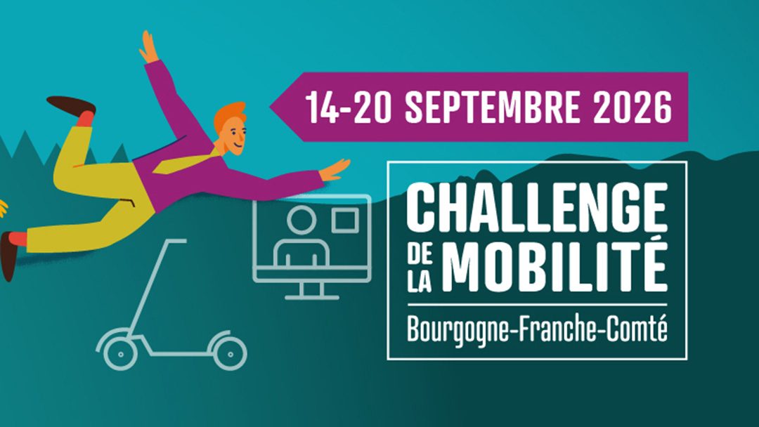 Affiche challege de la mobilité BFC 2026